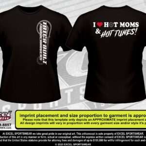 T-Shirt I ❤️Hot Moms & Hot Tunes
