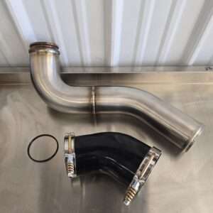 94-02 2nd Gen Cummins Stainless Steel Factory Replacement Hot Side Charge Pipe (High mount & Low mount )