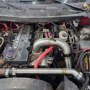 98.5-02 24V Cummins 3" Intake Horn & Charge pipe