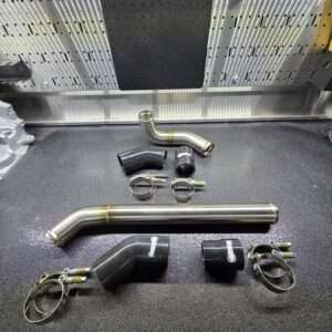 98.5-02 24v 2nd Gen Cummins Stainless Steel Coolant Piping Kit